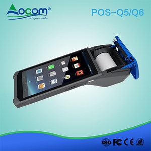 [Hot Item] 2GB RAM Touch Screen Portable 4G GPRS NFC Android POS Terminal with Printer