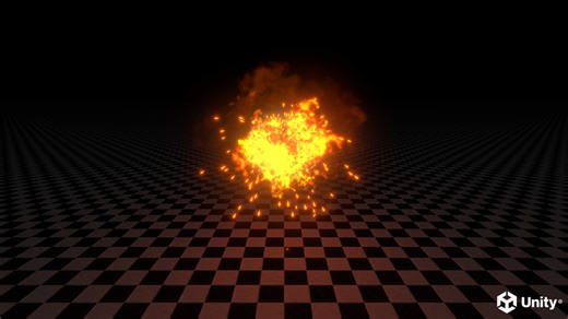 Unity VFX - Explosion 003