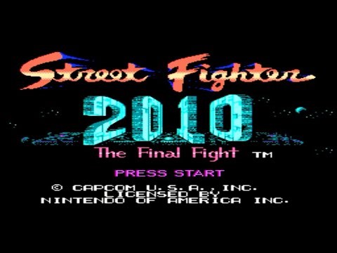 Street Fighter 2010: The Final Fight (NES) gameplay