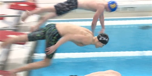 East swimmer Camden Taylor signs letter of intent to compete at Texas