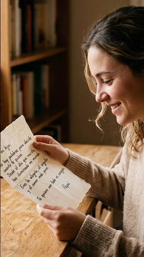 Si le tuvieras que escribir una carta de amor a tu hija... 💌​
