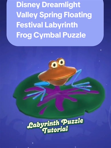 Disney Dreamlight Valley Spring Floating Island Festival Cymbal Frog Labyrinth Puzzle Tutorial #DisneyDreamlightValley #dreamlightvalley #cozygaming #ddlv #dlv How to complete floating Island puzzles Event Guide Nintendo Switch Xbox Playstation Steam Mac Laptop Apple Arcade Mobile iPhone Desktop PC Computer Best Cozy Games Gaming Relaxing recommendation help tips hints explained walk-through @Disney Dreamlight Valley @Xbox @Nintendo of America @PlayStation @Apple Arcade