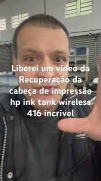 Amazing HP Ink Tank Wireless 416 printhead recovery video released