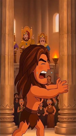 The Loudest Revenge in the Bible—Samson Brought the House Down! - animated bible stories