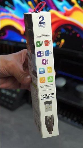 ProPointer-S: Universal Intuitive Wireless Presenter with Stylus Pen #promate #بروميت