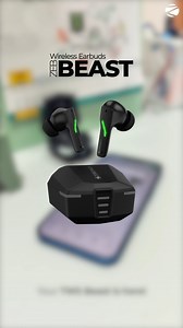 3.4K views · 50 reactions | Feel the Power: ZEB Beast Live Now!朗 - 24* Hours Backup - Bluetooth v5 - Flash connect - Gaming Mode - Touch Control - Voice Assistant Support - Splash Proof Design #Zebronics #ZebBeast #TWSbeast #AlwaysAhead #NewArrival | Zebronics | Facebook