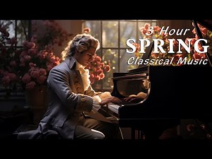 3 Hours of Spring Classical Piano 2025 | Best Relaxing Music for Focus & Study