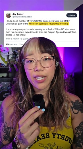 Game DEVELOPERS ARE FURIOUS by gaming industry LAYOFFS.. ‪@ParallaxStella‬
