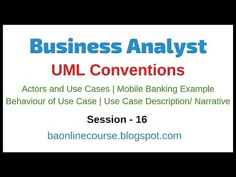 UML Conventions Tutorial | Actors and Use Case Tutorial | Use Case Description Narrative