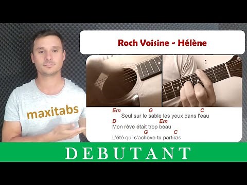 Tuto guitare Roch Voisine - Hélène (Accords et Paroles)