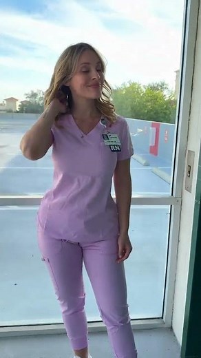 I’m Very Good 😏👩‍⚕️ | Nurse Humor & Scrub Style #Nurses #ScrubStyle #Blondes #NurseHumor #NurseAllie
