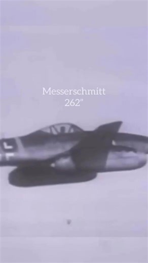 9.6K views · 128 reactions | Throwback with the Messerschmitt Me 262, the world’s first operational jet-powered fighter aircraft. It was faster and more heavily armed than any Allied fighter, including the British jet-powered Gloster Meteor. Captured Me 262s were studied and flight-tested by the major powers, and ultimately influenced the designs of post-war aircraft such as the North American F-86 Sabre, MiG-15 and Boeing B-47 Stratojet. | Military Update | Facebook