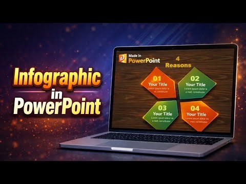PowerPoint Infographic Tutorial | Professional Infographic Design in PowerPoint‪@EditingwithNadia‬