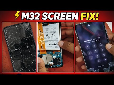 samsung m32 4g screen 📞📲 replacement disassembly combo replacement perfect fitting easy tutorial