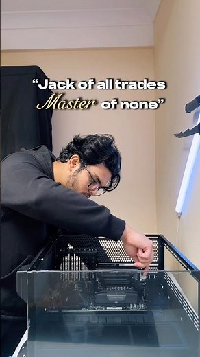 “Jack of all trades, Master of none”