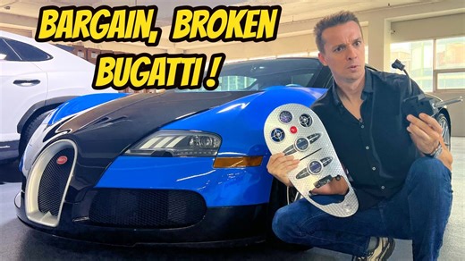My million-dollar hooptie: Bugatti edition!