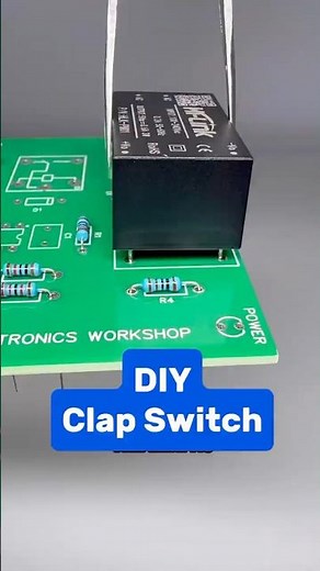 Building a Clap Detection Project to switch on Any Device with a Custom PCB from @pcbway #diy