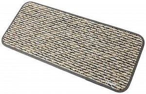 Prest-O-Fit Interior RV Step Rug for Landings - 23-1/2" Wide x 10" Deep - Tan - Qty 1 Prest-O-Fit RV