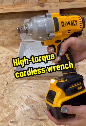 High-Torque Cordless Wrench for Stubborn Bolts