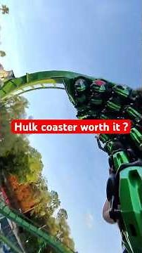 • Incredible Hulk Coaster POV Full Ride | Islands of Adventure