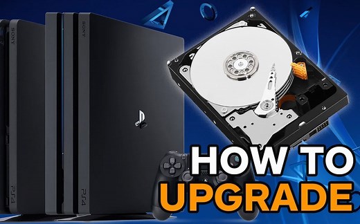 PS4 Pro/Slim更换硬盘教程