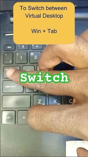 How To Create Virtual Desktop On Window 10 or 11 | Virtual Desktops With Shortcut Key Laptop or PC