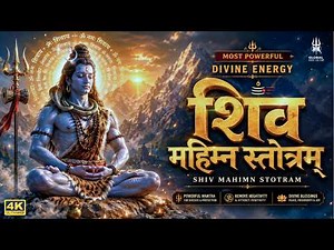 Shiv Mahimna Stotram Full 11 Times | शिव महिम्न स्तोत्र | Most Powerful Shiva Chant #mahadev