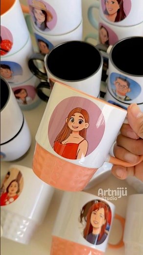 Cute Sublimation Mugs using Ultima Tumbler Heat Press #sublimationprinting