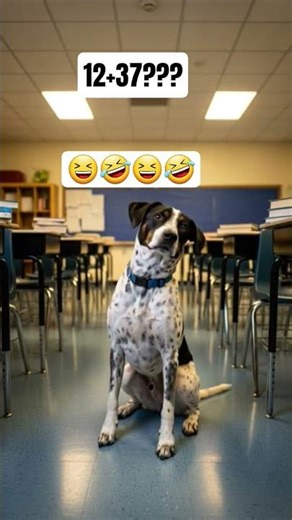#funny#math#12+37#laugh#shorts#dog