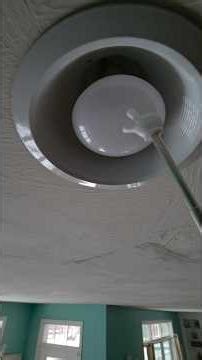 Part 1: removing a recessed light to view in ceiling #diy