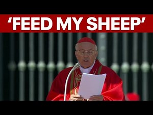 FULL: Homily at Pope Francis's funeral