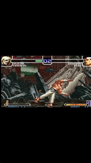 TAS GORO vs Rugal KOF 2002 #KingOfFighters #KOFXV #Shorts