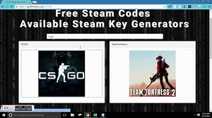 Free Cs Go Steam Key Generator