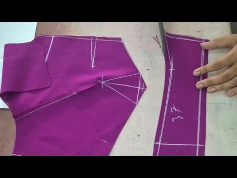44 size blouse ki cutting 3 tucks is live class today join now, stiching and cutting tips for you,