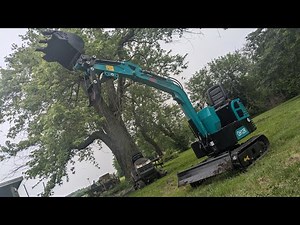 Check out my new AGT QH 12r mini excavator...