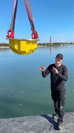 This magnet’s original purpose was for a robotic heart surgery machine! It’s field is .1 Tesla