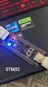 Led Blink STM32 controller| STM32F401 microcontroller| program flash #stm32 #mcu