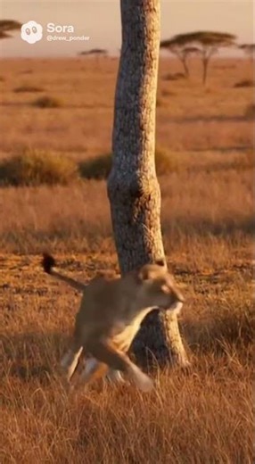 MONKEY V. LION: The Frying Pan Showdown (AI GENERATED)