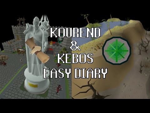 Kourend & Kebos Easy Diary Guide