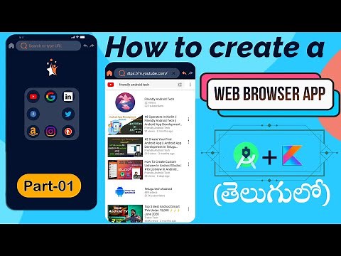 Learn Step By Step How To Make A Web Browser In Android Studio | #17 Webview In Android Studio
