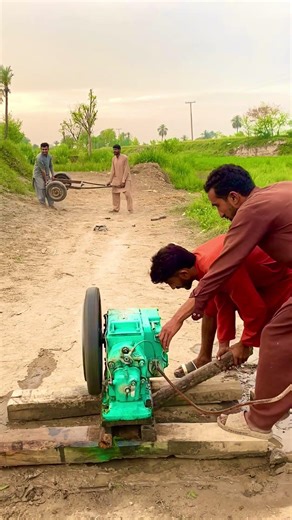 The diesl engine speed longer jumping