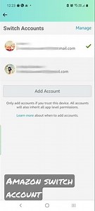How to Switch Amazon account | mange more Amazon account