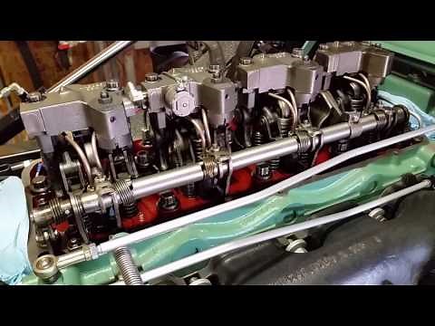 Newly installed Jakes on a Detroit Diesel 4-53T