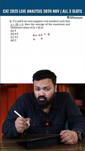 CAT 2022 PYQ-4 🔥 | Linear Equations Question Solved in 60 Secs | CAT 2025 #shorts