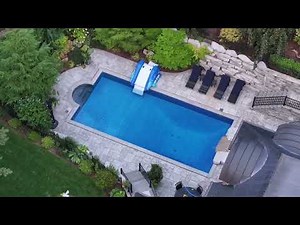 How we install a vinyl liner wrinkle free?