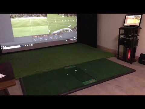 Trackman Home Golf Simulator Installation