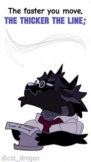 Smooth line using the mouse #krita #line