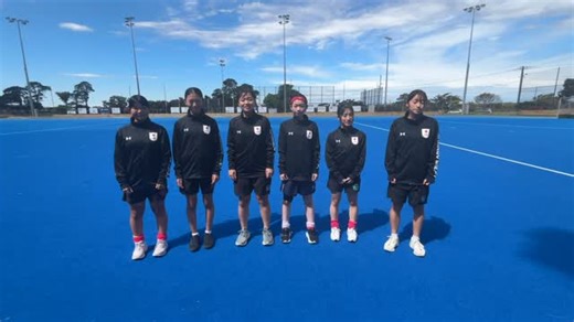 U15 ジュニアユース🏑ホッケー日本代表 | いよいよ大会が始まります🏆 選手に意気込みを聞いてみました②🌸 走って走ります！いぇーーーいっ🏃‍♀️ | Instagram