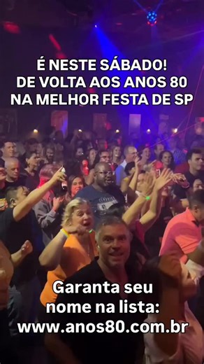 Anos 80 - Projeto Autobahn on Instagram: "É NESTE SÁBADO! DE VOLTA AOS ANOS 80 na MELHOR FESTA DE SP! ESPECIAL NEW WAVE + Kits EXCLUSIVOS DOS ANOS 80! Neste sábado o colorido da década toma conta da pista Autobahn! O melhor dos ANOS 80 a noite inteira e no meio da noite um especial com as bandas New Wave que fizeram história, trazendo de volta o clima debochado e alegre do estilo que unia letras divertidas e sintetizadores com um visual super colorido, esbanjando qualidade musical e bom humor. C