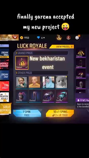 Thank You Free Fire Community for Your Support